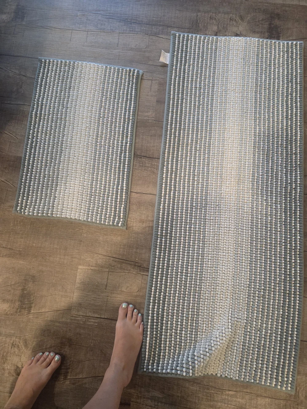 Woven Bath Rug Set - 2 Piece